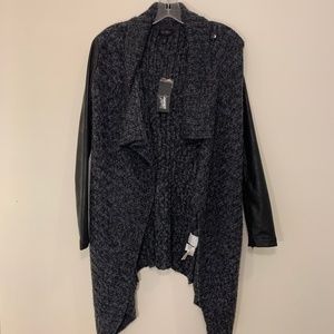 Jessica Simpson Sarla Cardigan Dark Charcoal NWT